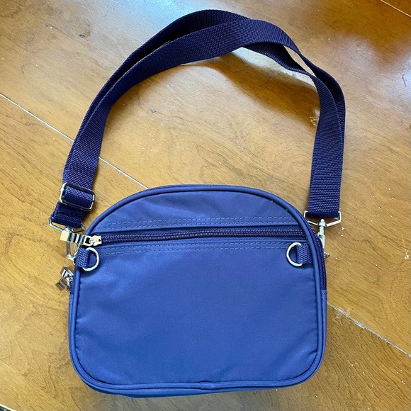 Expandable Bag Purple Ricardo Shoulder Bag Waist Pack Duffel Adjustable Strap - Picture 4 of 10